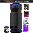 thumbnail image 1 of Sony SRSULT1000 X-Series Wireless Portable Bluetooth Karaoke Party Speaker Bundle with Tech Smart USA Audio Entertainment Essentials Bundle+ 2 YR CPS Enhanced Protection Pack|Official Sony USA Dealer, 1 of 12