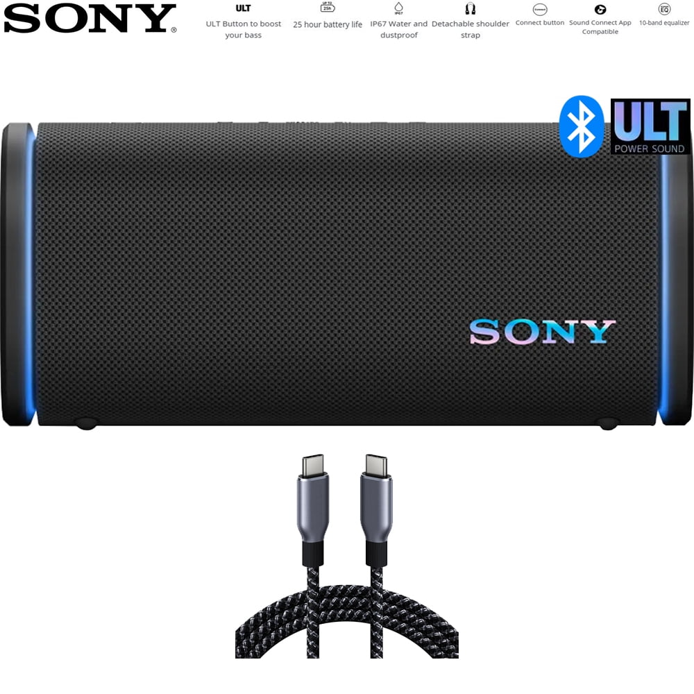 Sony SRSULT50B ULT Field 5 Wireless Portable Bluetooth Speaker