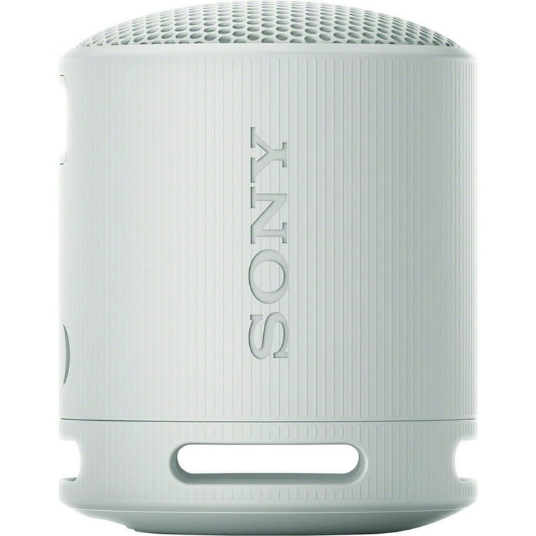 Sony SRSXB100H XB100 Compact Bluetooth Speaker Light Gray