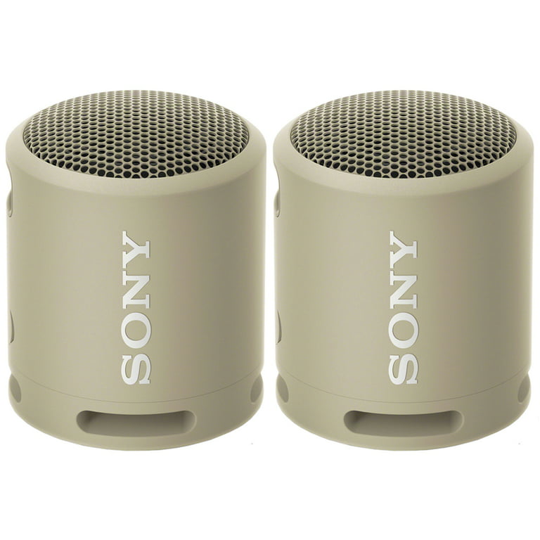 Speaker XB13 Portable Sony Light Taupe Pack BASS SRSXB13/C Wireless 2 EXTRA Bluetooth