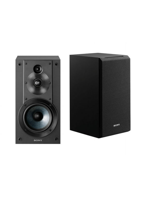 Sony SS-CS5 Stereo Bookshelf Speakers, Black (Pair)