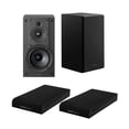 thumbnail image 1 of Sony SS-CS5M2 3-Way 3-Driver Hi-Res Audio Bookshelf Speakers (Pair) (2025 Model) with Studio Monitor Isolation Pads Bundle (4 Items), 1 of 6