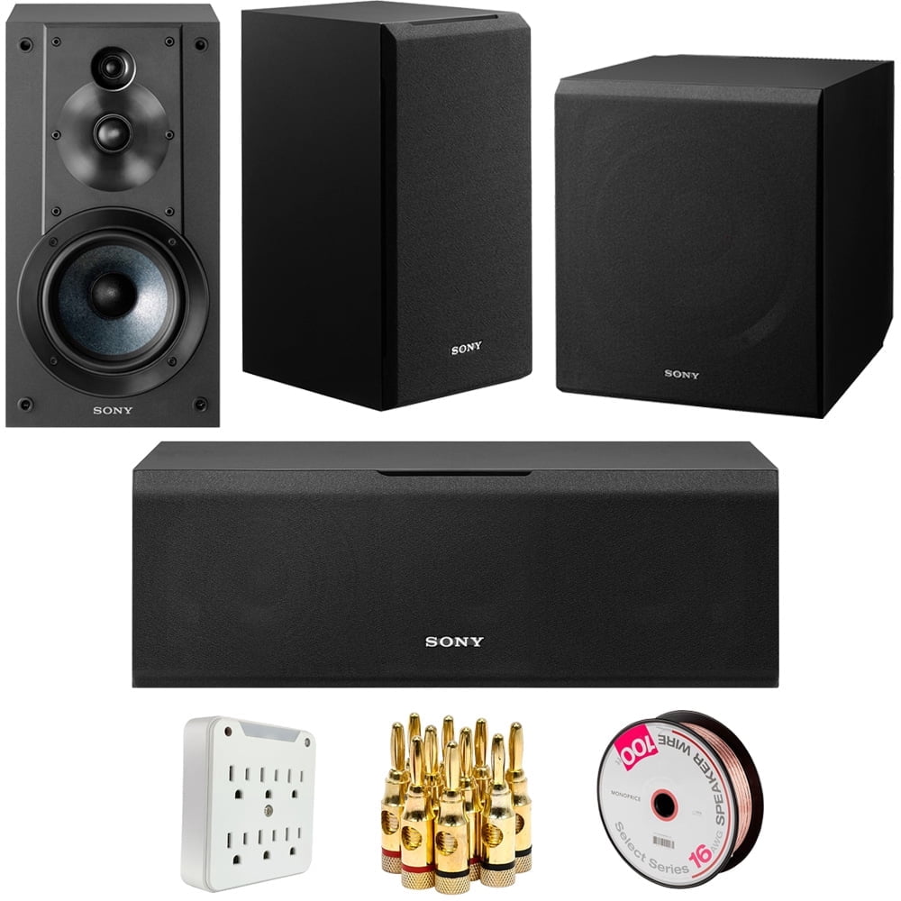 Sony SS-CS8, SS-CS5 Bookshelf Speakers and SA-CS9 Subwoofer with