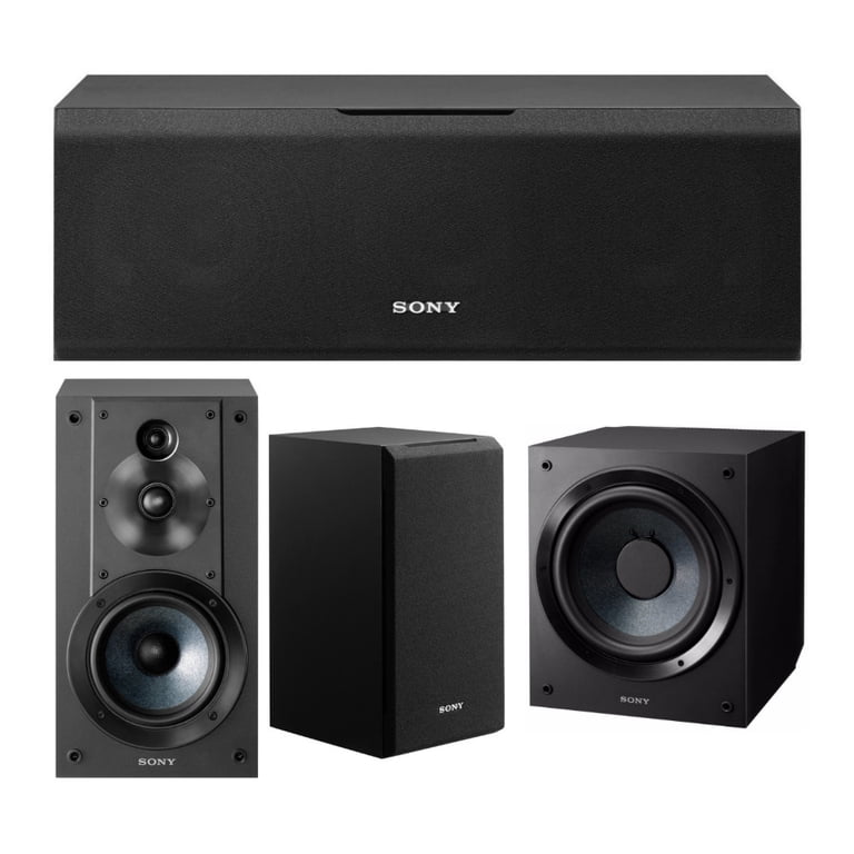 Sony SSCS8 2-Way 3-Driver Center Channel Speaker with Subwoofer