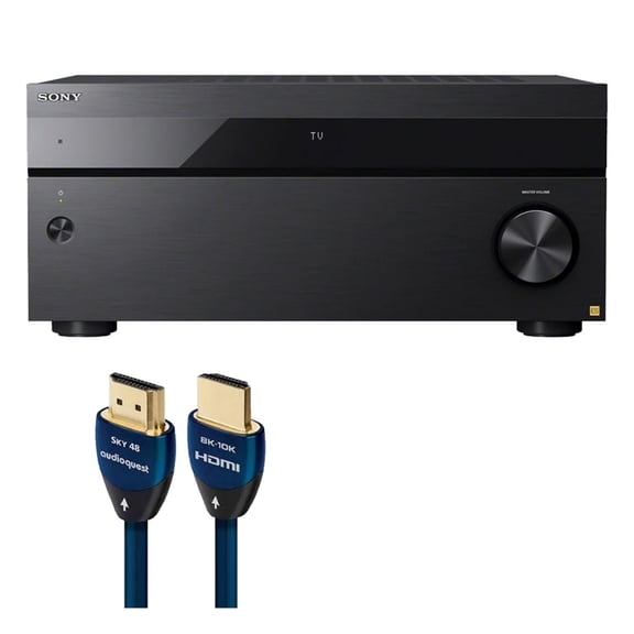 Sony STR-AZ3000ES 9.2 Channel 8K AV Receiver with AudioQuest SKY 3m HDMI Cable