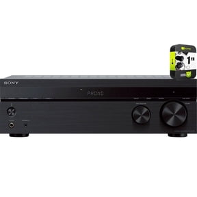 Sony STRDH190 2-Ch Stereo Receiver with Phono Inputs and Bluetooth 2018 Model Bundle with 1 Year Extended Protection Plan