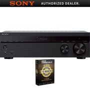 Sony STRDH190 2-Ch Stereo Receiver with Phono Inputs and Bluetooth Bundle with Deco Essentials 12 Month CPS Enhanced Protection Pack
