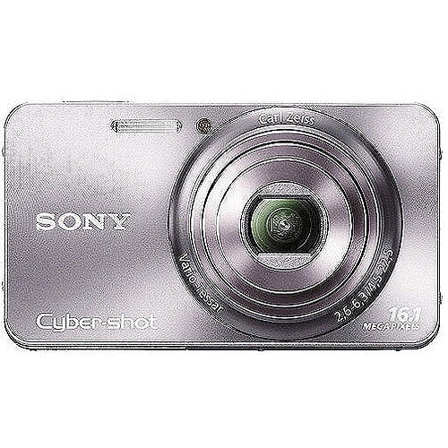 Sony Silver Cyber-Shot DSC-W570 Compact Camera with 16