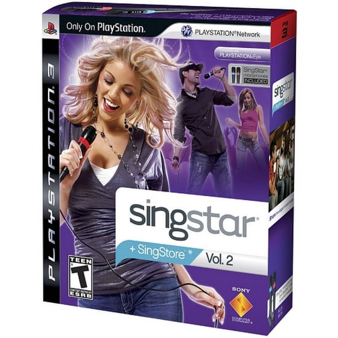 Sony SingStar Vol. 2 with SingStar Microphones - image 1 of 2