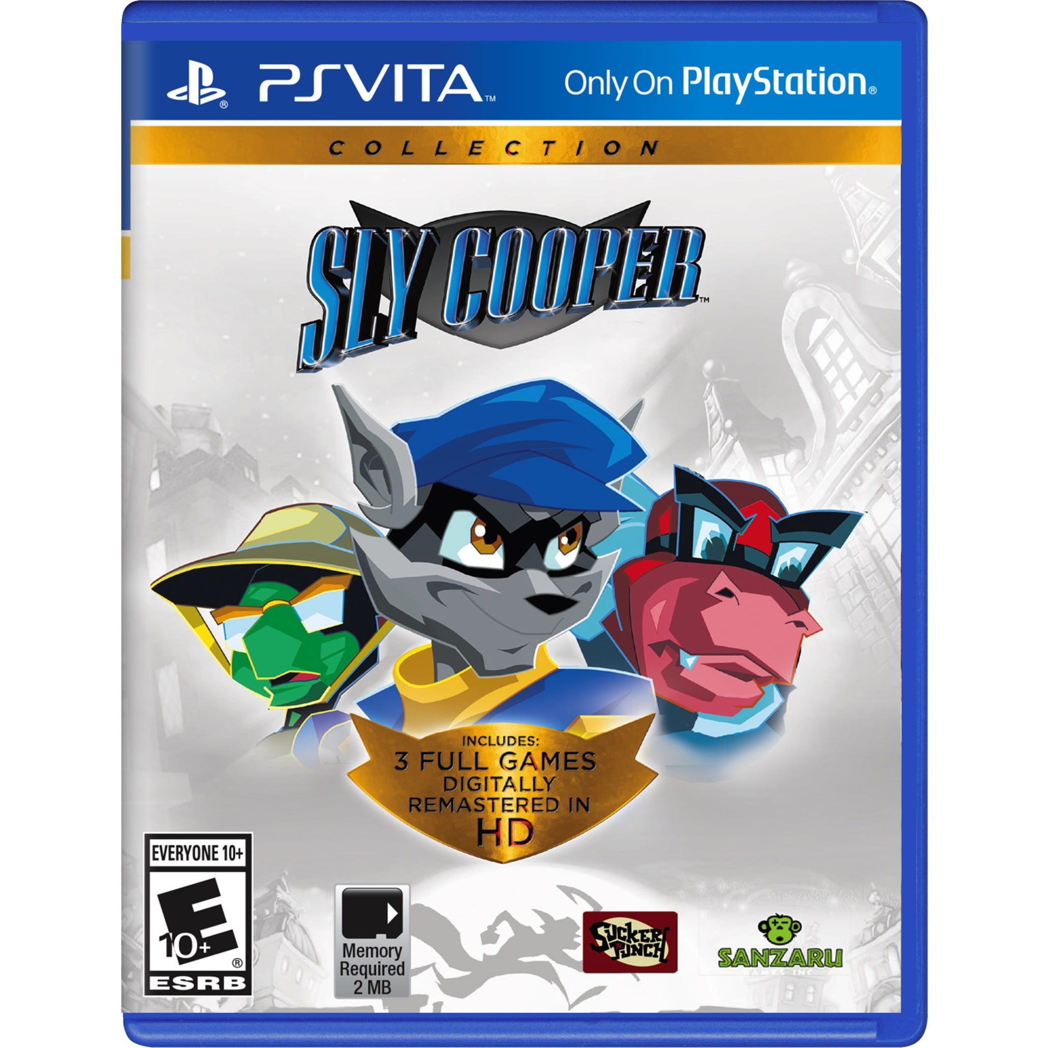 Sly Cooper Thieves in Time PS Vita vs PS3 Graphics Comparison 