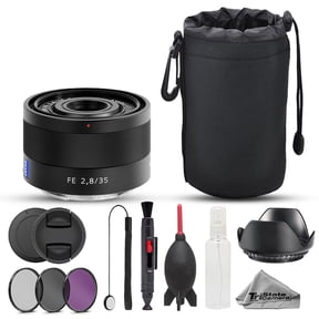 Sony Sonnar T* FE 35mm f/2.8 ZA Lens - 10pc Advanced Bundle (International Version)