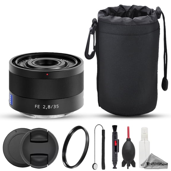 Sony Sonnar T* FE 35mm f/2.8 ZA Lens - 7pc Care Kit (International Version)