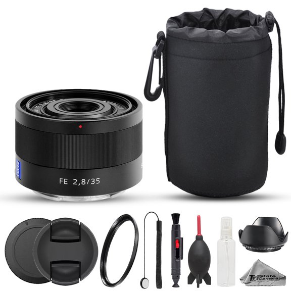 Sony Sonnar T* FE 35mm f/2.8 ZA Lens - 8pc Starter Kit (International Version)