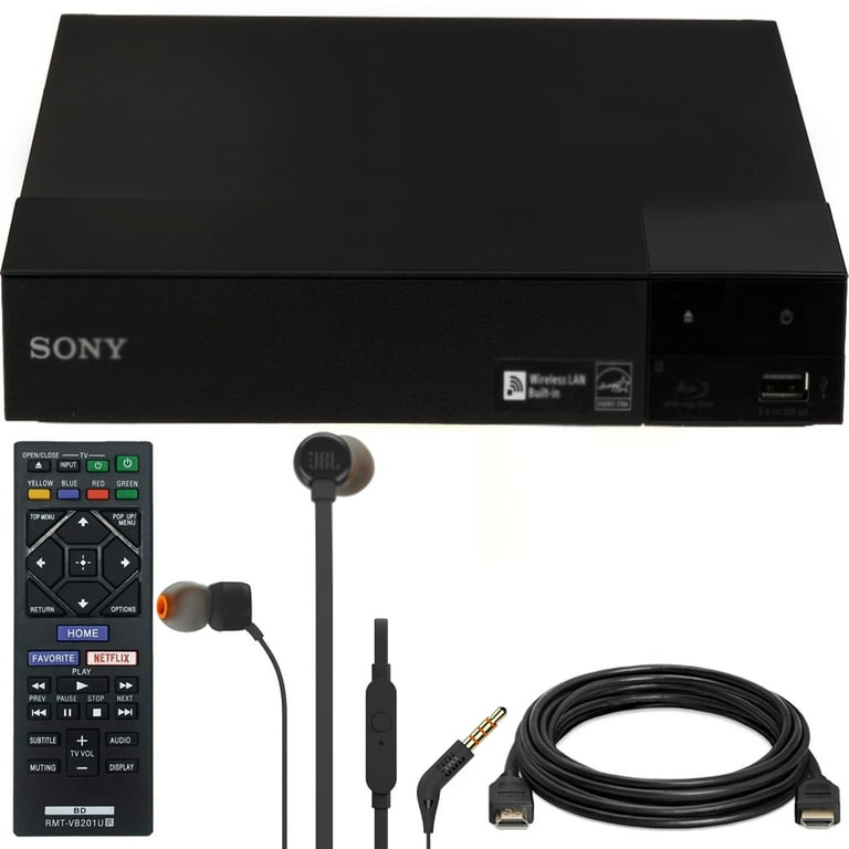 SONY BDP-S3700 ブルーレイプレイヤー Amazon.com: SONY BDP-S3700 Blu Ray Disc Player with WiFi + 6