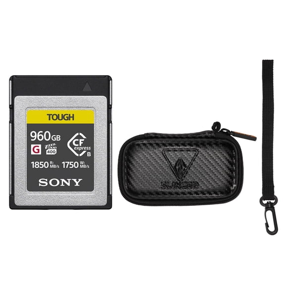 Sony TOUGH 960GB CFexpress Type-B Memory Card with Card Wallet