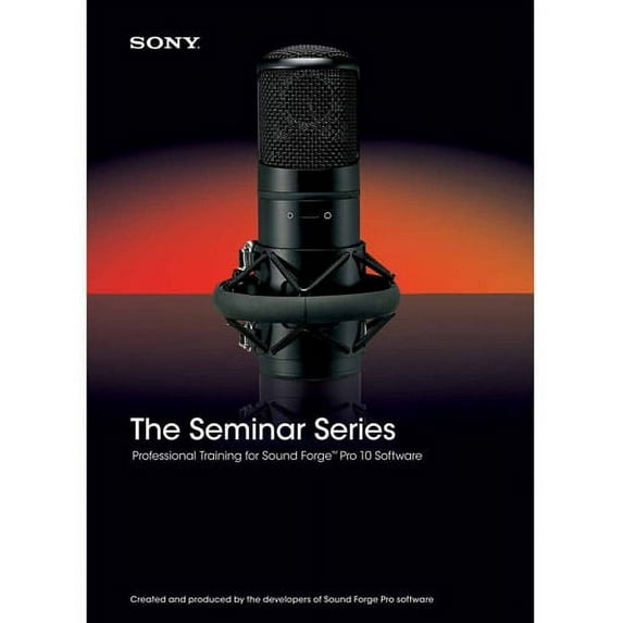 Sony The Seminar Series: Sound Forge Pro