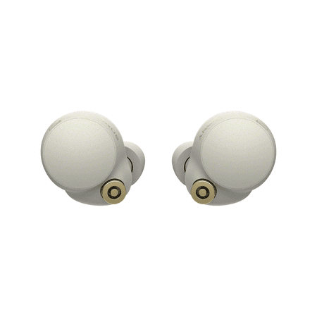 Sony - WF-1000XM4 True Wireless Noise Cancelling In-Ear Headphones - Silver