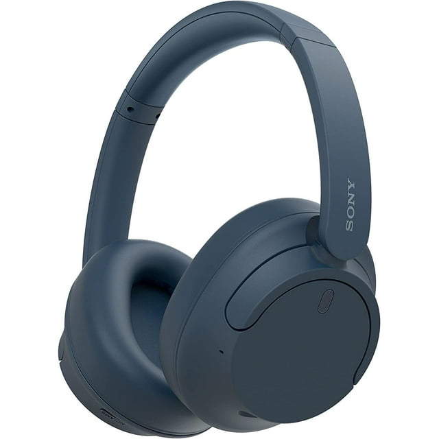 Sony True Wireless Noise Canceling Bluetooth Over-Ear Headphone, Blue, WH-CH720N
