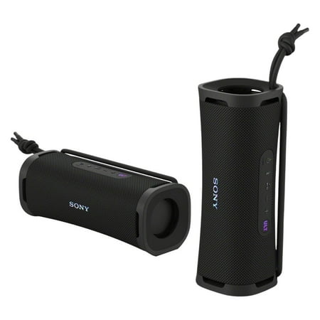 Sony ULT FIELD 1 Bluetooth Wireless Portable Speaker with Echo Canceling Technology (Black, 2-Pack) Bundle (2 Items)