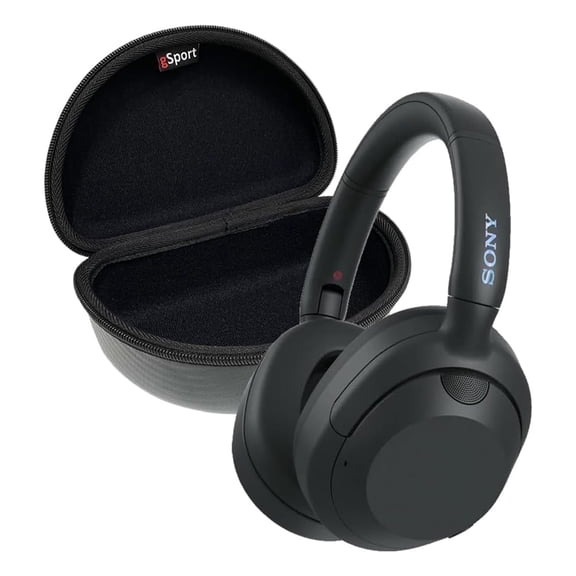 Sony ULT WEAR Noise Canceling Wireless Headphone Bundle with gSport Case (Black)