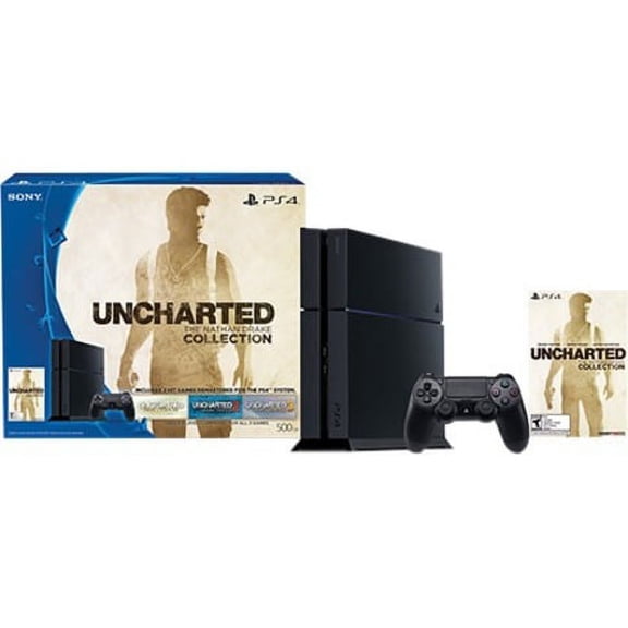 Restored Sony UNCHARTED: The Nathan Drake Collection PS4 Bundle