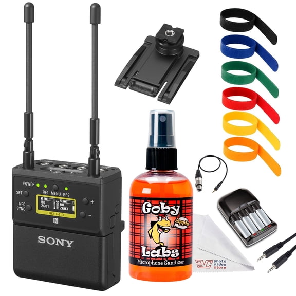 Sony URX-P41D Dual-Channel Wireless Receiver | Digital Audio Processing, OLED Display (UC25)