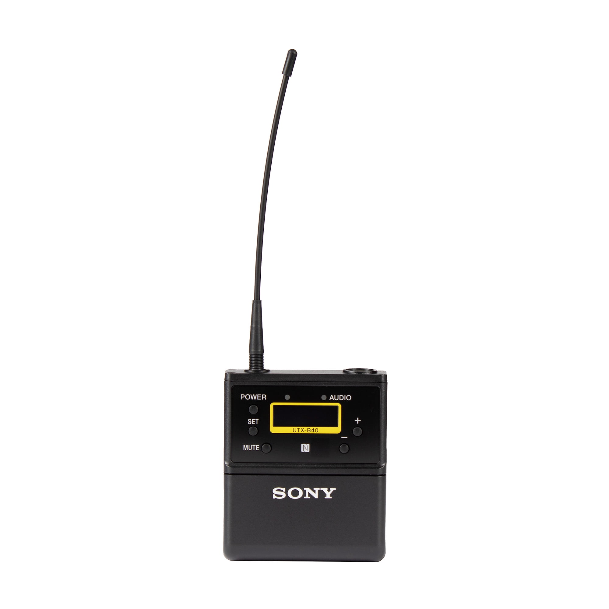 Sony UTX-B40 Wireless Bodypack Transmitter with Omni Lavalier Mic, 14UC: 470 to 542MHz