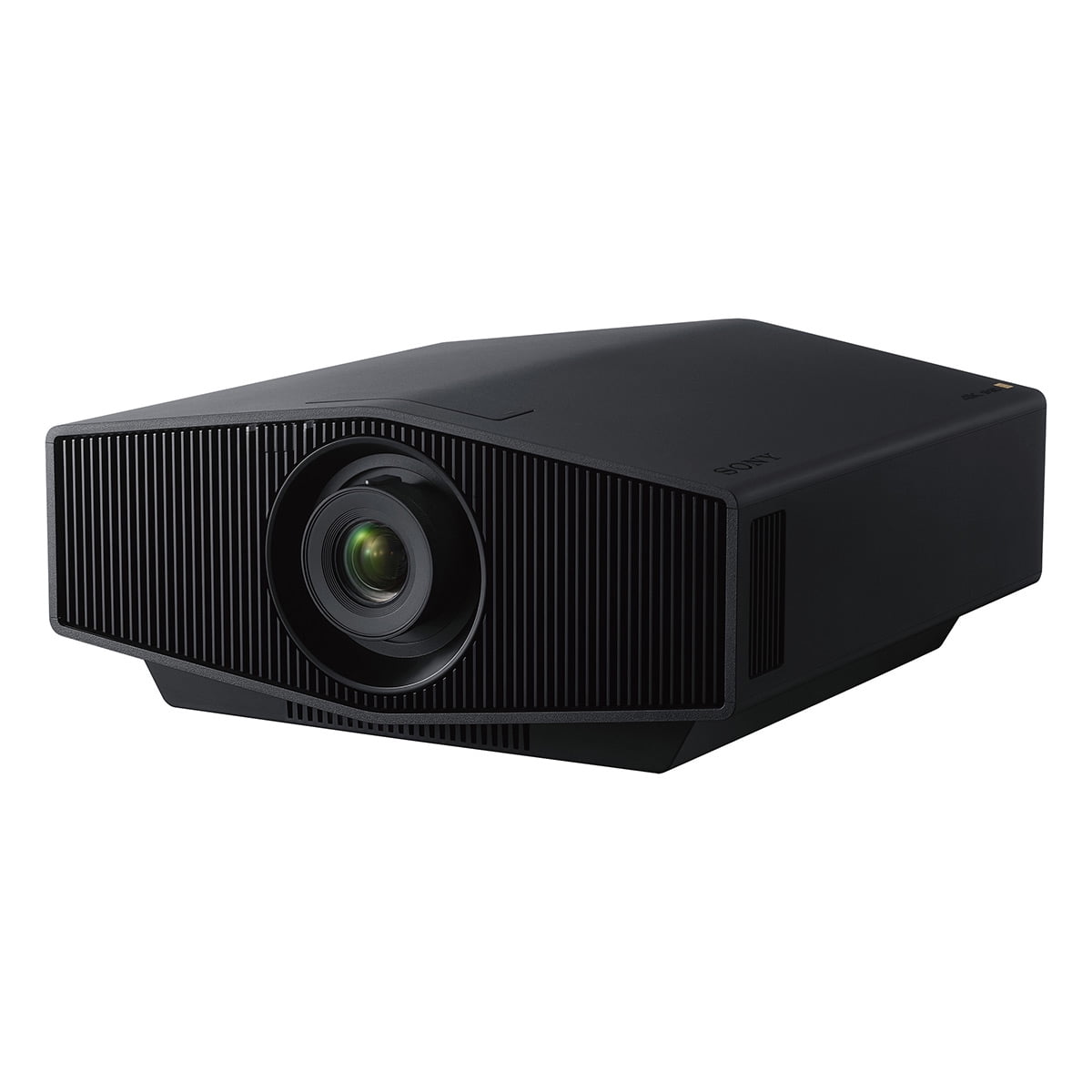 Black 4K HDR Laser Home Theater Projector with HDMI and USB