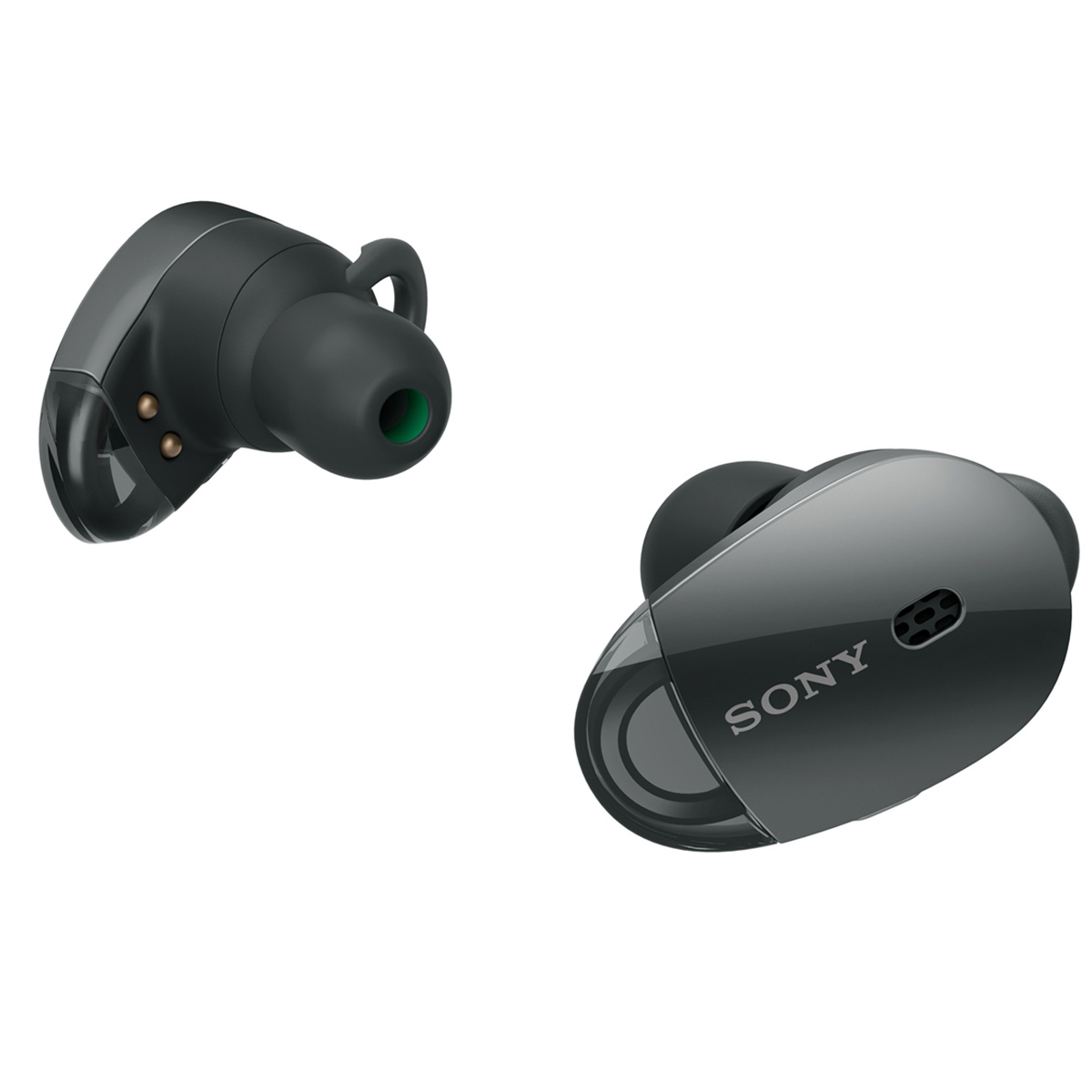 Sony WF-1000X/BM1 True Wireless Noise-Cancelling Earbuds with Built-In Mic - image 1 of 8