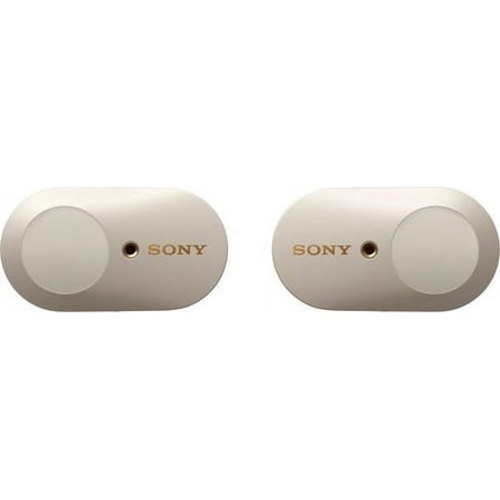 Sony - WF-1000XM3 True Wireless Noise Cancelling In-Ear Headphones - Silver