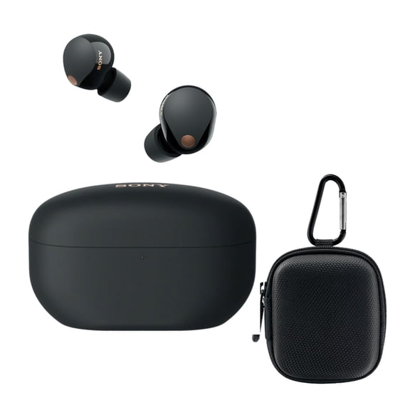 Sony WF-1000XM5 Truly Wireless Noise Canceling In-Ear Earbuds with Charging Case, Black