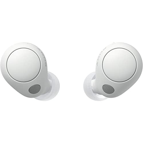 Sony WF-C700N Wireless Earphones noise canceling/ Lightweight and compact  design/ Sound quality upscaling function/ Up to 7.5 hours of continuous  music play/ IPX4 splash resistance White WF-C700N WZ 