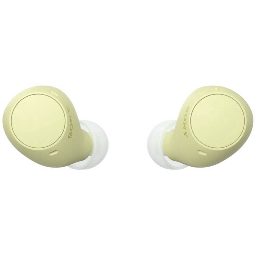 SONY ワイヤレスイヤホン WF-C510 イエロー Sony, WF-C510 Truly Wireless Earbuds, Yellow, Up to 22 Hours