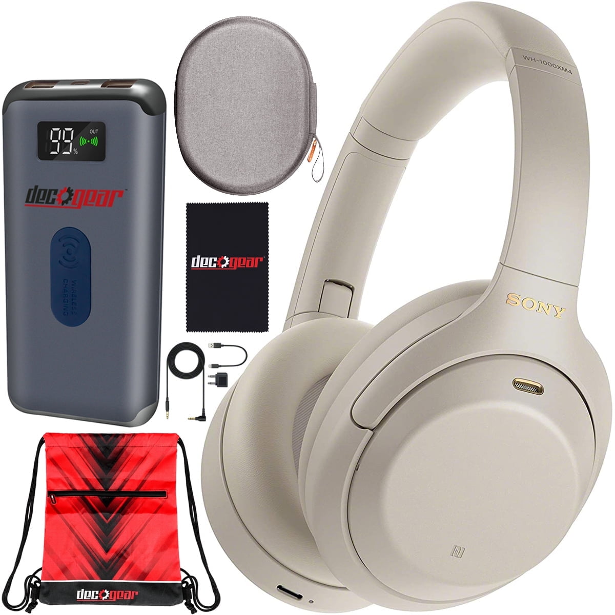 Sony WH-1000XM4 グレー Sony WH-1000XM4 Wireless Noise Canceling Headphones, Google