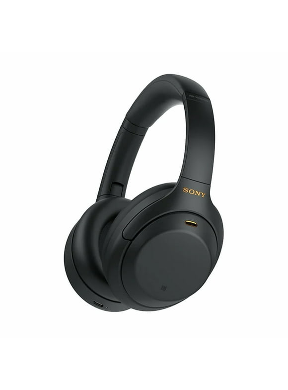 Sony WH-1000XM4 Wireless Noise Canceling Over-the-Ear Headphones with Google Assistant - Black