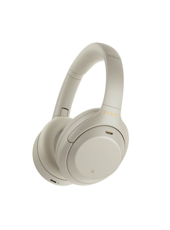 Sony WH-1000XM4 Wireless Noise Canceling Over-the-Ear Headphones with Google Assistant - Silver