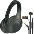 thumbnail image 1 of Sony WH-1000XM4 Wireless  over-the-Ear Headphones with Google Assistant and Alexa and JBL T110 in Ear Headphones, 1 of 7