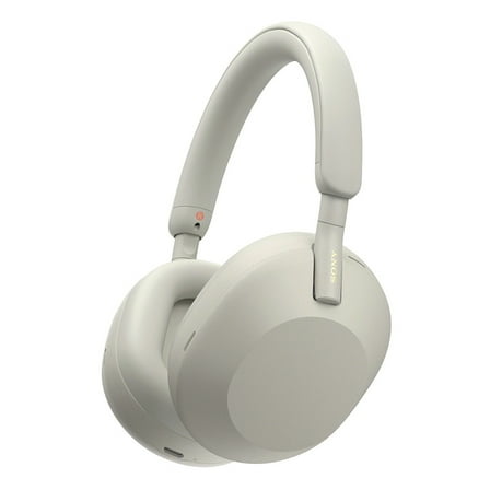 Sony WH-1000XM5 The Best Wireless Noise Canceling Headphones, Silver