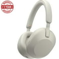thumbnail image 1 of Open Box Sony WH-1000XM5 Wireless Industry Leading Noise Canceling Headphones, Silver with 1 Year CPS Premium Warranty Pack, 1 of 12