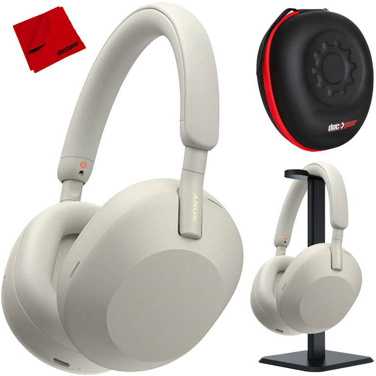 Sony WH-1000XM5 Wireless Noise Canceling Headphones (Silver) Pro