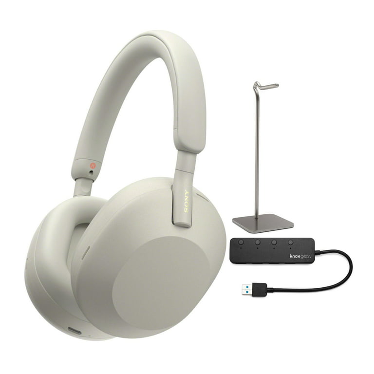 Sony WH-1000XM5 Wireless Noise Canceling Headphones with USB Port