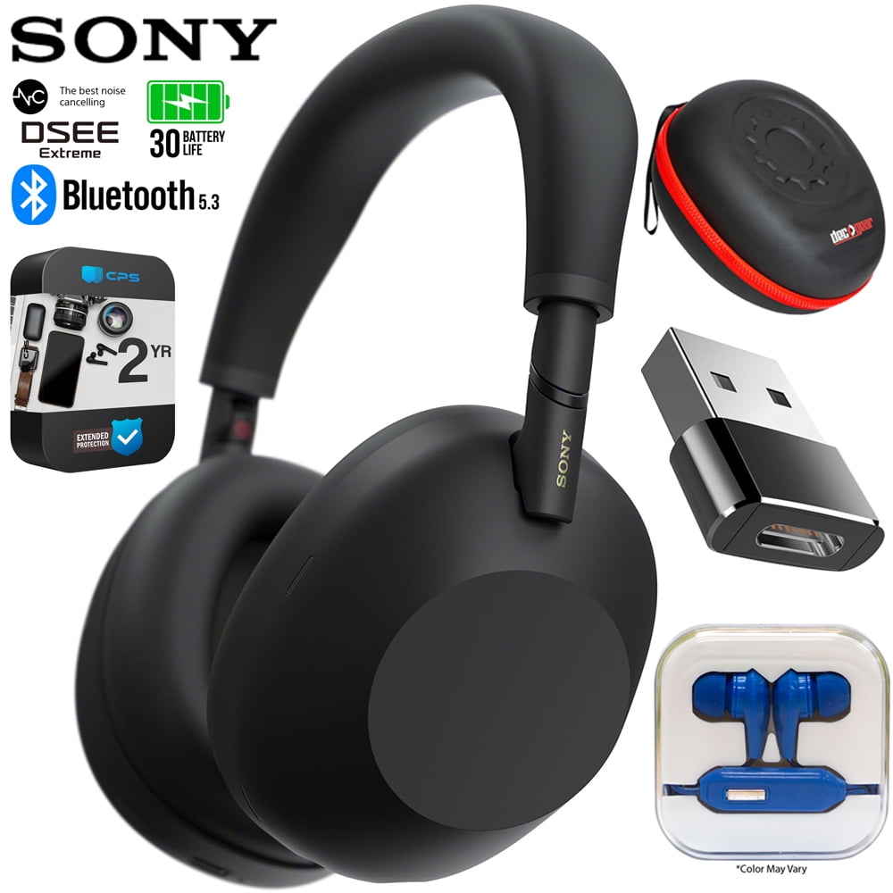 Sony WH-1000XM6 Best Wireless Noise Canceling Headphones, Black