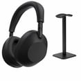 thumbnail image 1 of Sony WH-1000XM6 Wireless Noise Canceling Closed Back Over-Ear Headphones, Black with Headphone Stand, 1 of 7