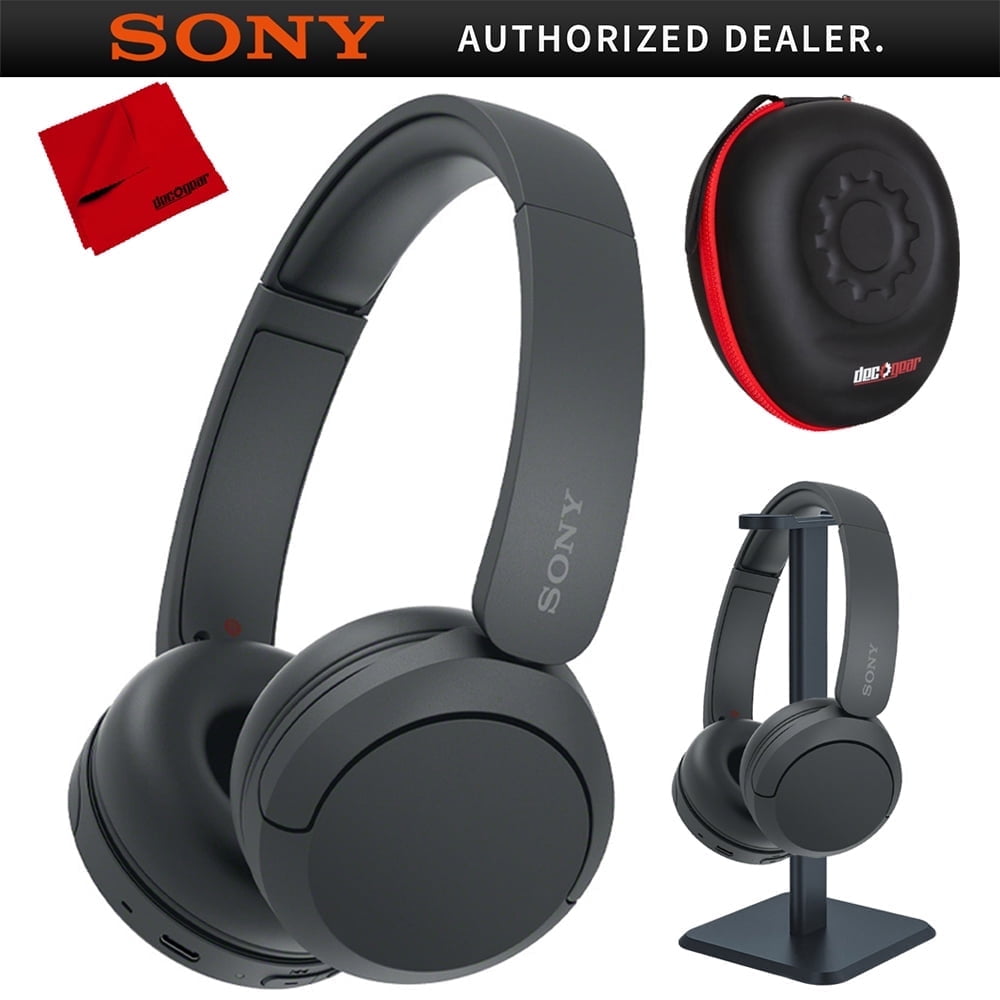 Sony WH-CH520 Wireless Headphones, Black, 50-Hour Battery