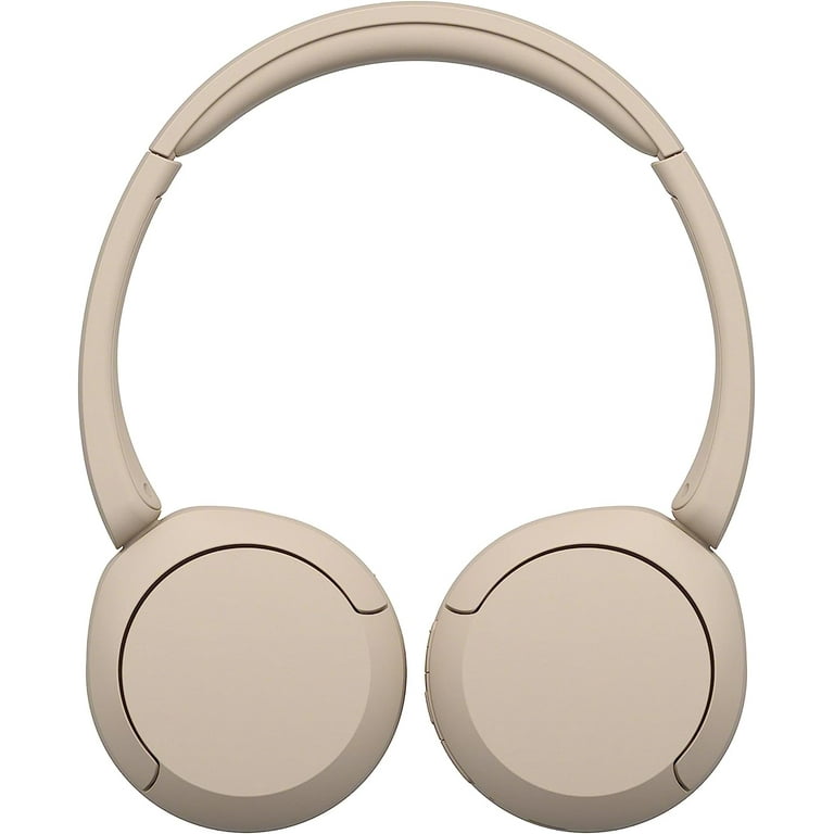Sony WH CH520 Over Ear Wireless Bluetooth Headphones Beige WHCH520C.CE7 Walmart