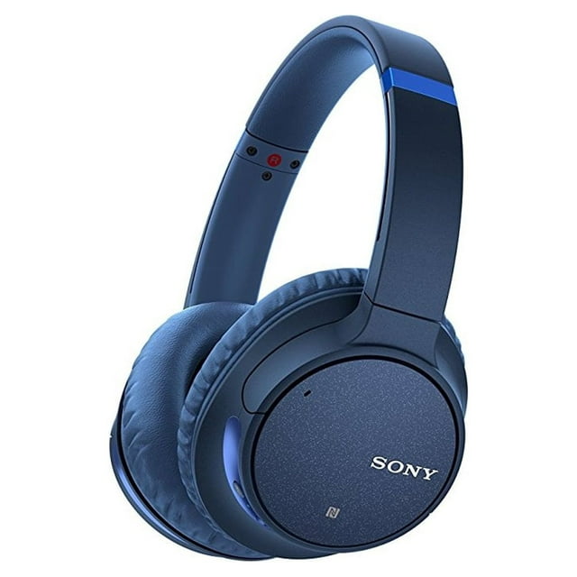 Sony WH-CH700N Wireless Noise-Canceling Over-Ear Headphones (Blue)
