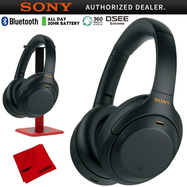 ワイヤレスヘッドホン WH-1000XM4 ブラック Sony WH-1000XM4 Wireless Noise Cancelling Headphones, Black