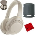 thumbnail image 1 of Sony WH1000XM4/S Premium NC Wireless Headphones (Silver) Bundle with XB100 Speaker, 1 of 12