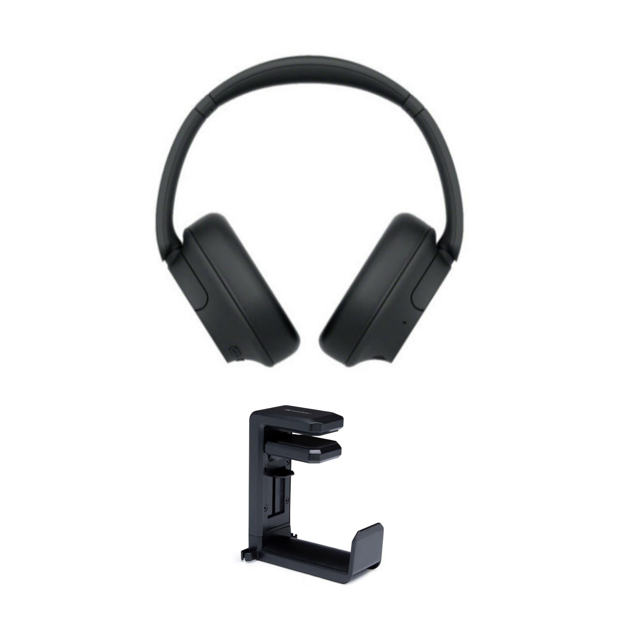 Sony WHCH720N Noise Cancelling Wireless Over the Ear Headphones with Mount Bundle, Black