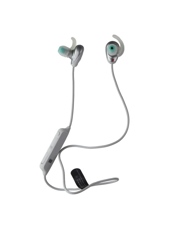 Sony WI-SP600N - Earphones with mic - in-ear - Bluetooth - wireless - NFC - active noise canceling - white